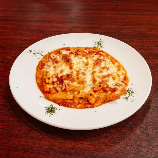 Lunch Baked Ziti.