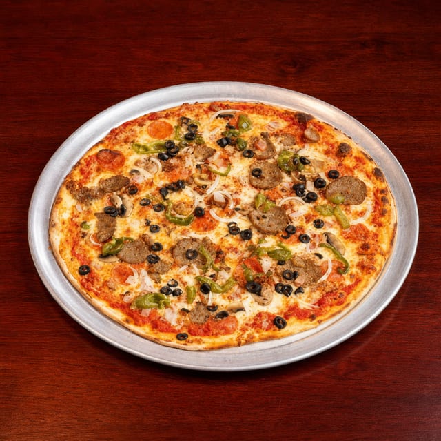 LG Supreme Pizza.