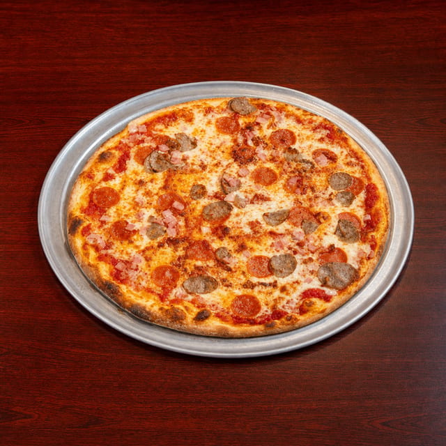 MD Meat Lovers Pizza.