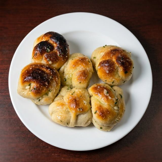 6 Garlic Knots.